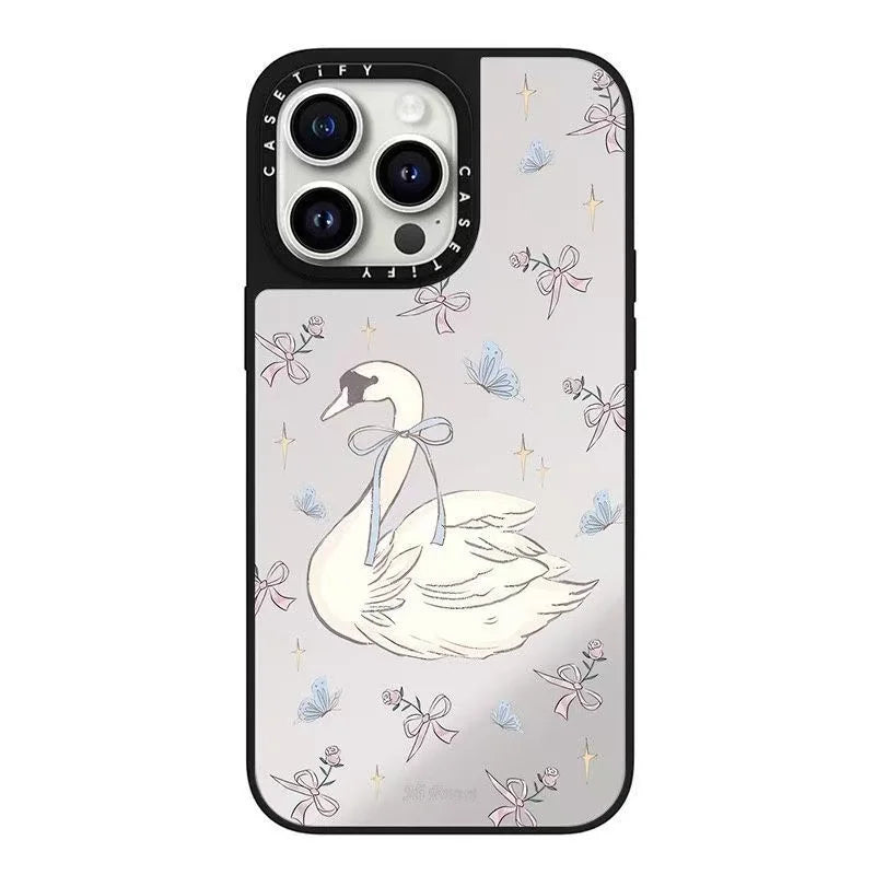 Cure Fresh Series Mirror Phone Case for iPhone 16 15Pro Max Apple 14 Unique 13 High-End 12 Compatible with Various Models Cure Fresh Series Mirror Phone Case for iPhone 16 15Pro Max Apple 14 Unique 13 High-End 12 Compatible with Various Models